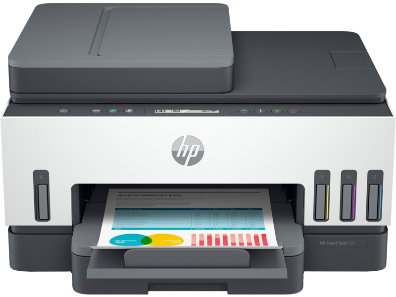 Impresora Multifuncional HP Smart Tank 750 - Cash Business